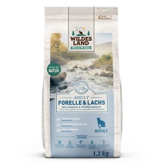 Wildes Land Cat Forelle & Lachs - 1,2 kg