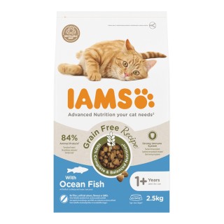 IAMS Advanced Nutrition Grain Free mit Seefisch - 2,5 kg