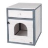 Kerbl Pet Katzenschrank Ida - weiß / grau