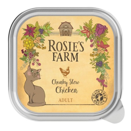 Rosie's Farm Adult 16 x 100 g zum Sonderpreis! - Huhn