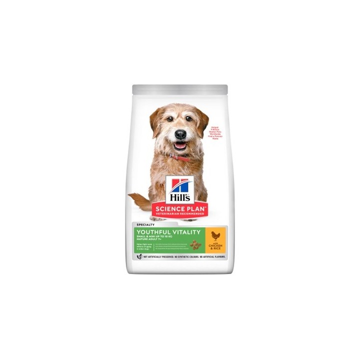Hills Science Plan - Canine - Senior Vitality Small & Miniature Hundefutter - 6 kg