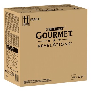 2 x Gourmet Revelations Mousse zum Sonderpreis! - Rind und Huhn 2 x (48 x 57g)