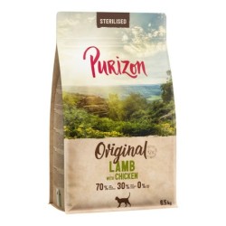6,5 kg Purizon Katzenfutter zum Sonderpreis! - Sterilised Adult Lamm mit Huhn
