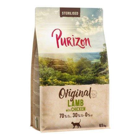 6,5 kg Purizon Katzenfutter zum Sonderpreis! - Sterilised Adult Lamm mit Huhn