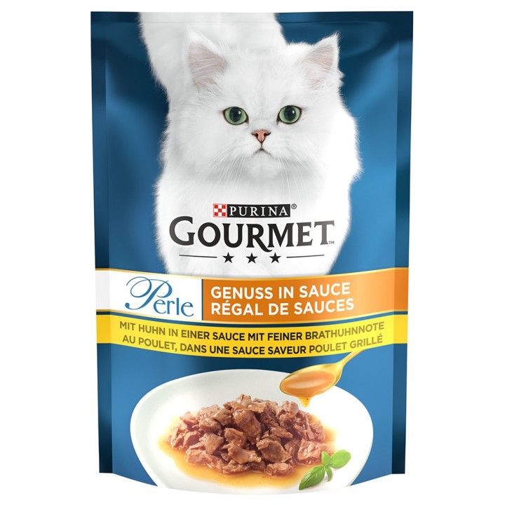Gourmet Perle Genuss in Soße 26 x 85 g - Huhn