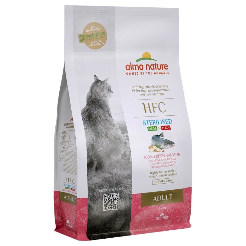 Almo Nature HFC Adult Sterilized Lachs - 1,2 kg