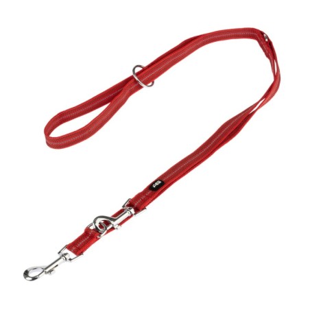 TIAKI Geschirr Neoprene, rot - Passende Leine: 200 cm lang, 20 mm breit