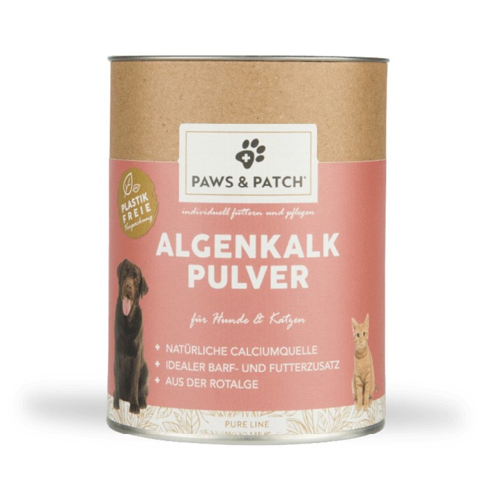 PAWS & PATCH Algenkalkpulver - Sparpaket: 2 x 250 g