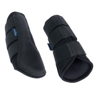 Nomad Tales Set Gamaschen & Hufglocken, schwarz - Gamaschen, Größe S (2er Set)