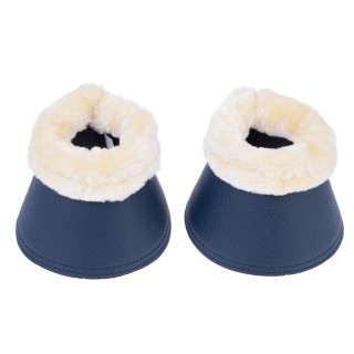 Nomad Tales Set Dressurgamaschen & Hufglocken, marineblau - 2 Hufglocken, Größe M