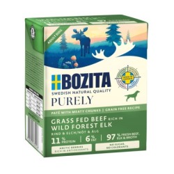 5 + 1 gratis! 6 x 370 g Bozita Purely Paté - mit Elch