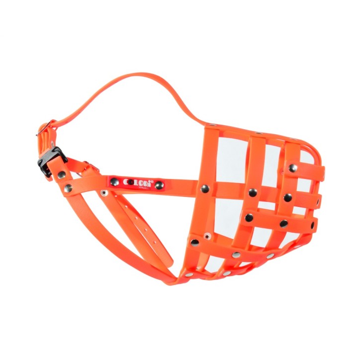 COLORI® Maulkorb Schäferhund M, neonorange - Größe 5
