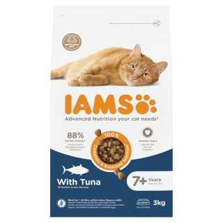 IAMS Advanced Nutrition Senior Cat 7+ mit Thunfisch - 3 kg