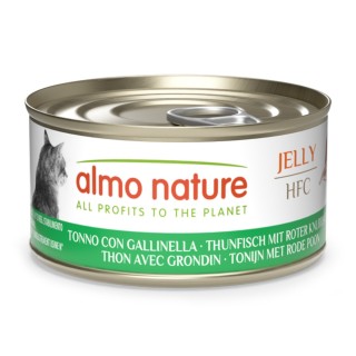 Almo Nature HFC Jelly 6 x 70 g - Thunfisch mit Rotem Knurrhahn