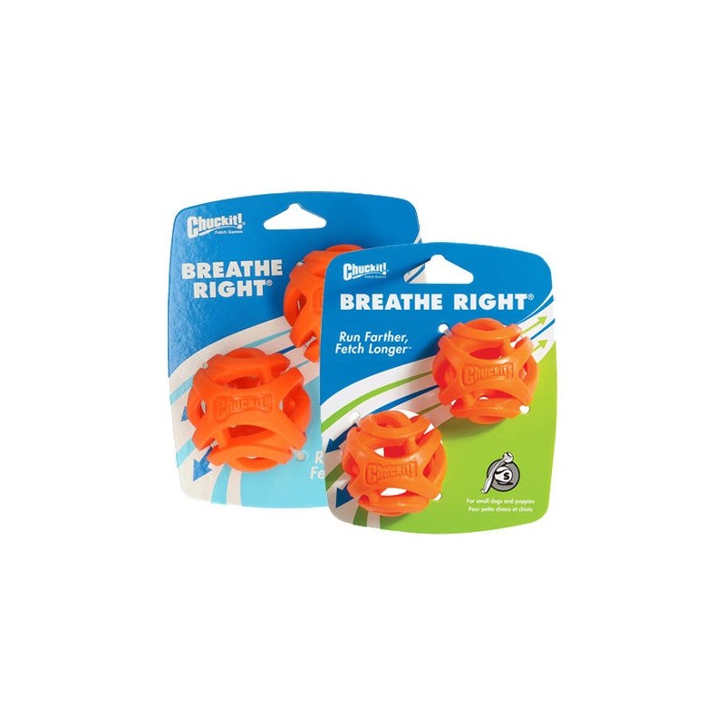Chuckit! Breathe Right Fetch Ball - Small - 2 Stück