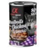 alpha spirit Dog Meatballs 6 x 400 g - Huhn & Kurkuma
