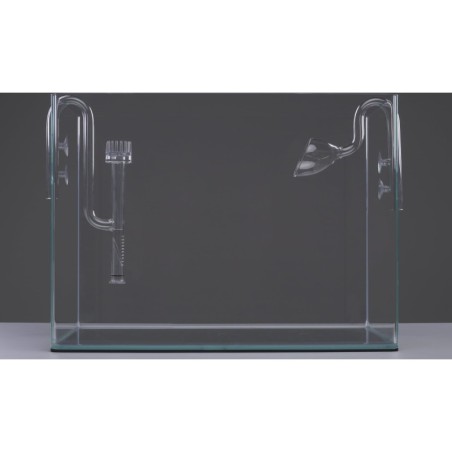 Papillon Glas Ein-/Auslass mit Skimmer - 12/16 mm