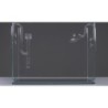 Papillon Glas Ein-/Auslass mit Skimmer - 12/16 mm