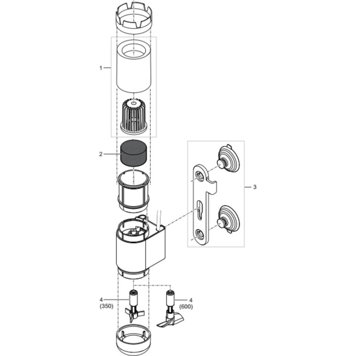 Oase Ersatzrotor CrystalSkim 350 - 1 Stk
