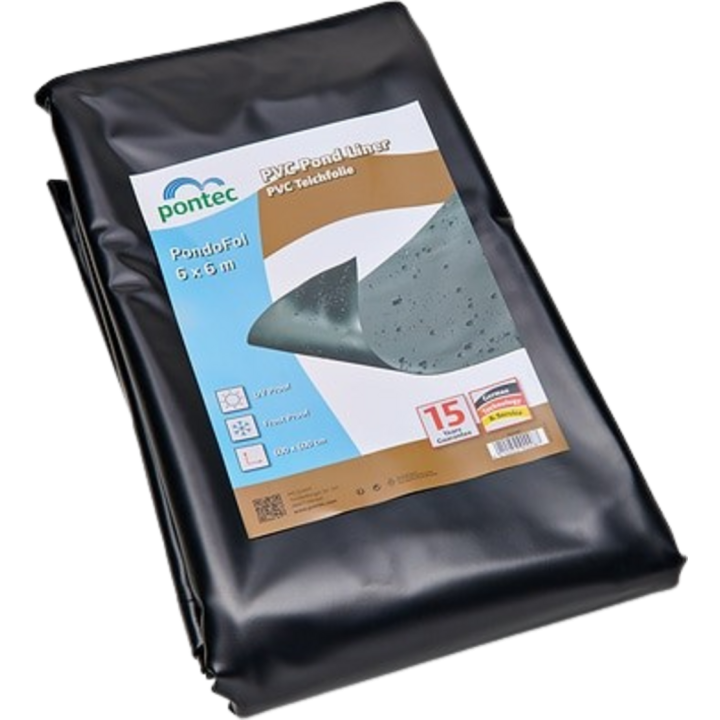 Oase Pontec schwarz Pre-Packed 0,5mm - 6 x 6 m