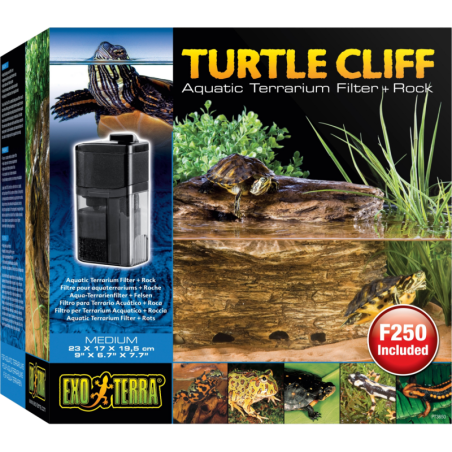 Exo Terra Turtle Cliff medium mit Filter PT3610 - 1 Stk