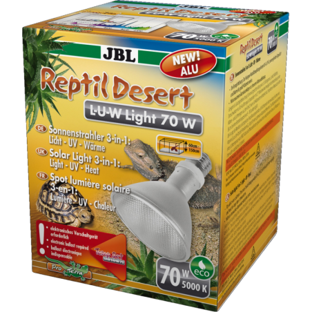 JBL ReptilDesert L-U-W Light alu 70W + - 1 Stk