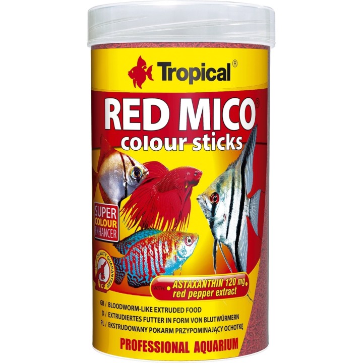 Tropical Red Mico Colour Sticks - 250 ml