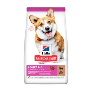Hill's Science Plan Adult Small & Mini Hundefutter - Lamm & Reis - 1,5 kg