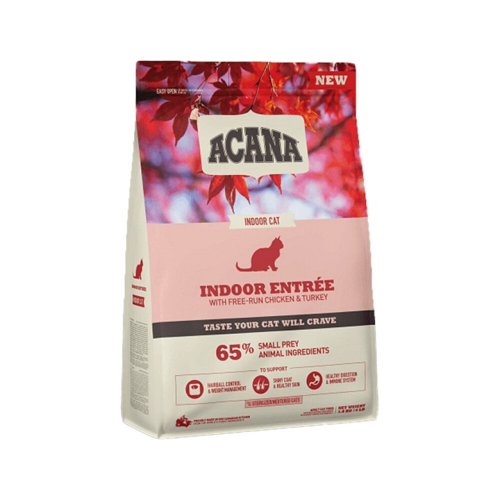 Acana Indoor Entree - Katzenfutter - Huhn & Pute - 1,8 kg