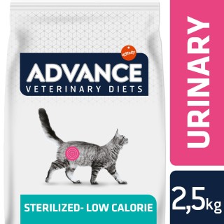 Affinity Advance Vet. Diets Urinary Sterilized Low Calorie Katze - 2,5 kg