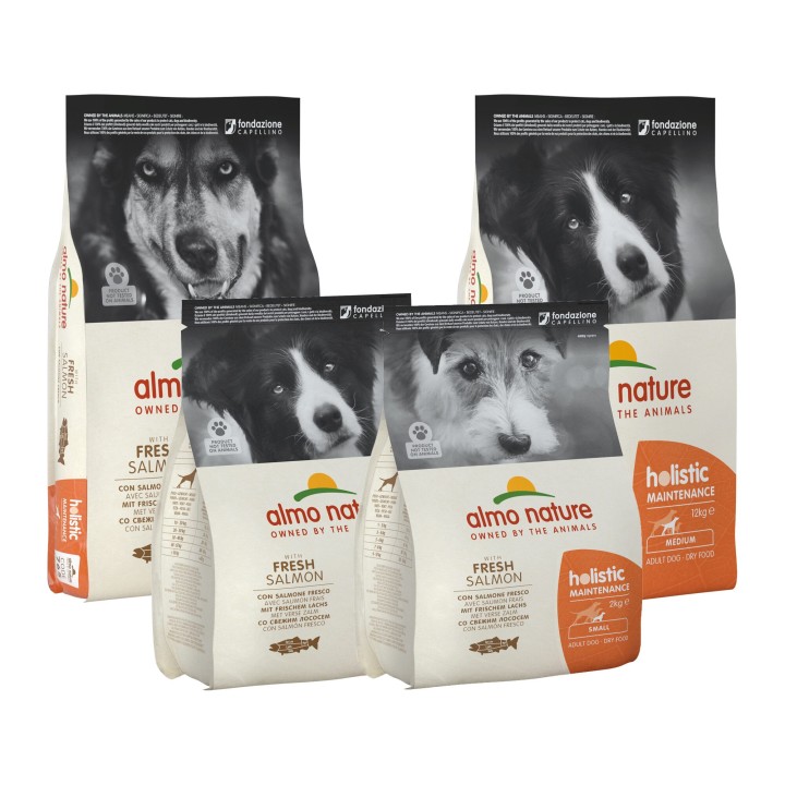 Almo Nature Holistic Maintenance Hundefutter - Lachs - XS-S - 2 kg