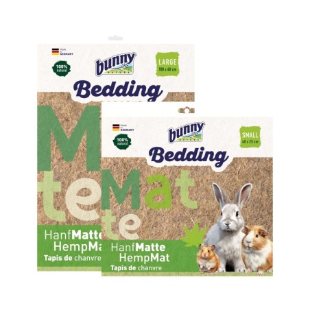 Bunny Nature Hanfmatte -  S - 40 x 25 cm