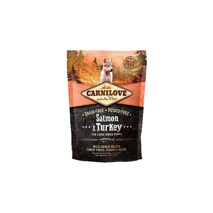 Carnilove - Lachs & Pute für Welpen - 1,5 kg