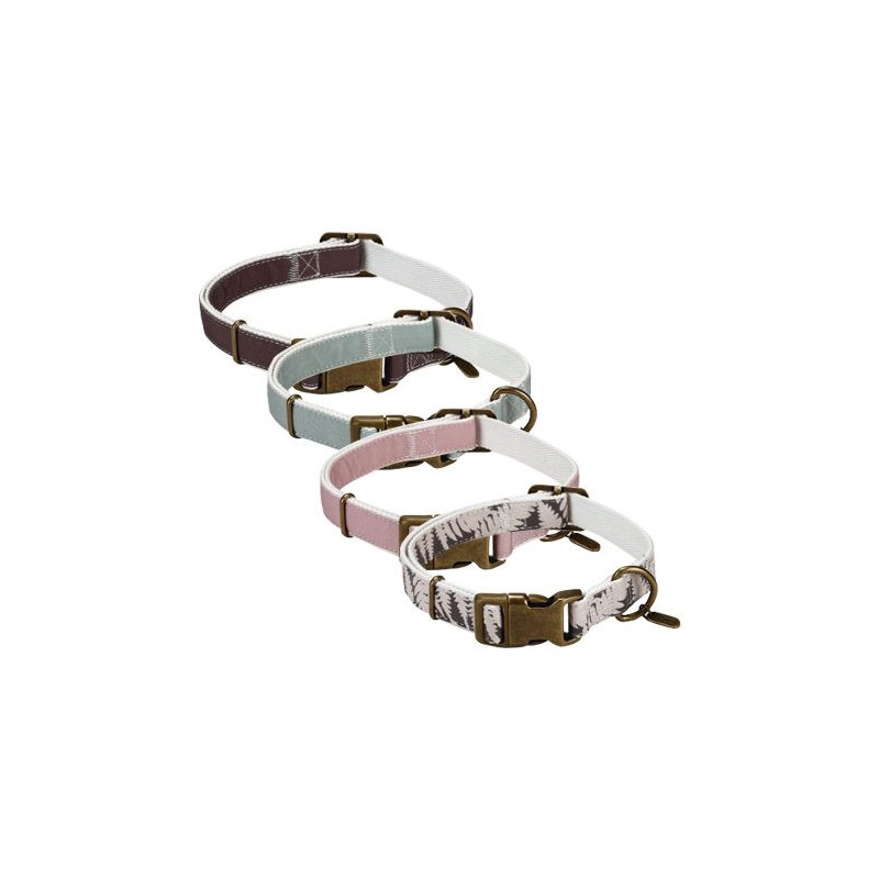 Designed By Lotte Nylon Hundehalsband Virante - Hellrosa - 35 - 50 cm x 20 mm