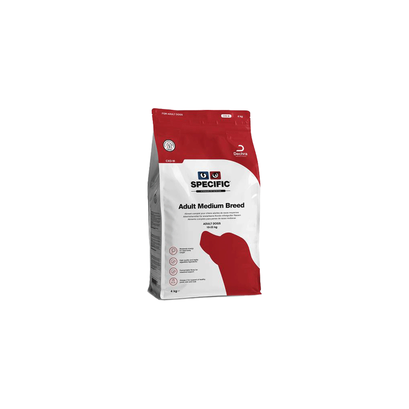 SPECIFIC Adult Medium Breed CXD-M Hundefutter - 4 kg