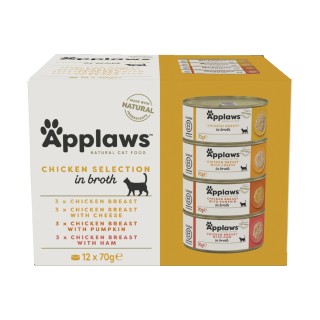Applaws Chicken Collection Katzenfutter - Dosen - 12 x 70 g