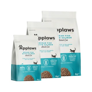 Applaws Adult Katzenfutter - Meeresfisch & Lachs - 350 g