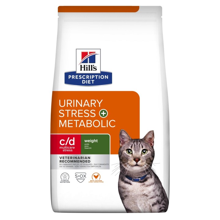 Hill's - c/d Urinary Stress + Metabolic - Feline - 1,5 kg