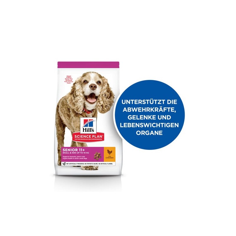 Hill's Science Plan Senior Small & Miniature Hundefutter - 1,5 kg