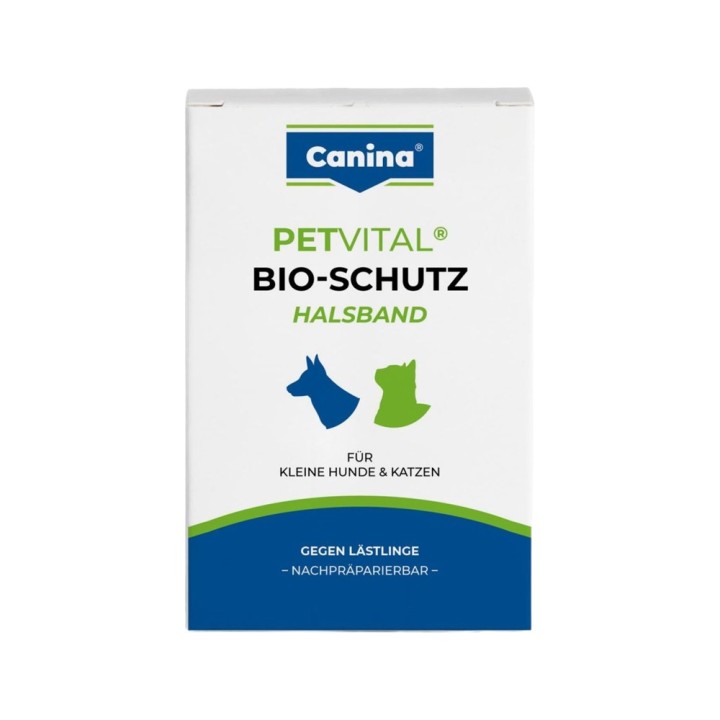 Canina Petvital Bio Schutz-Halsband - Kleine Hunde und Katzen