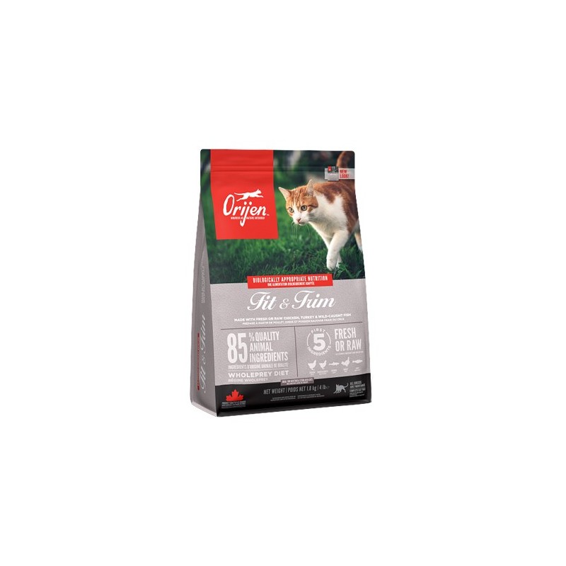 Orijen Fit & Trim Whole Prey Katzenfutter - 1,8 kg