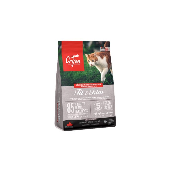 Orijen Fit & Trim Whole Prey Katzenfutter - 1,8 kg