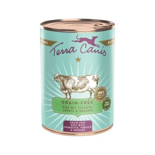 Terra Canis - getreidefrei - Rind - 6 x 400 g