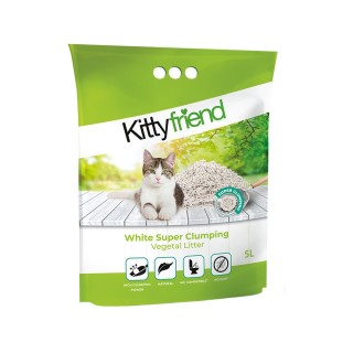 Kitty Friend White Super Klumpstreu - 5L
