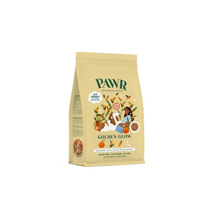 PAWR Golden Glow Vegetabiles Hundefutter - 750 gram