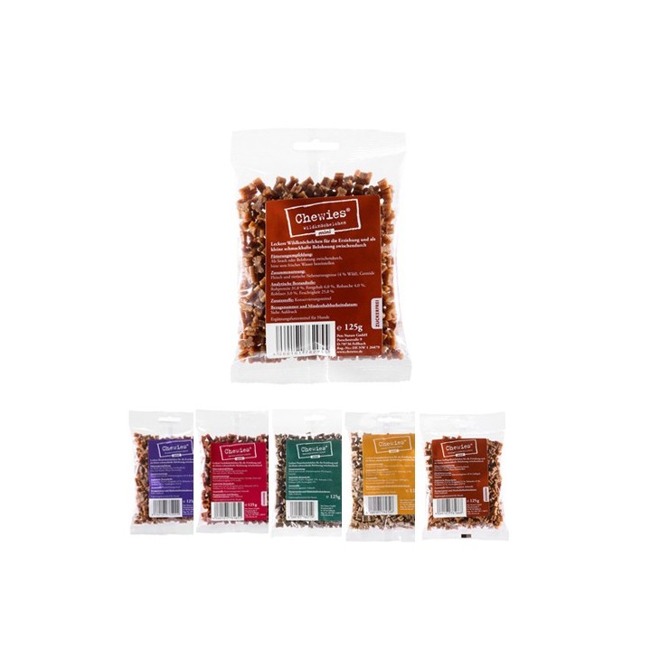 Chewies Knöchelchen Mini - Geflügel - 125 g - 1 cm