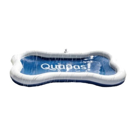 Quapas! Sprinkle Mat - Blau/Weiß