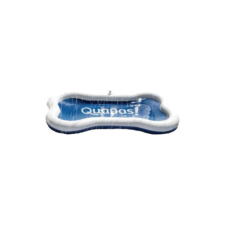 Quapas! Sprinkle Mat - Blau/Weiß