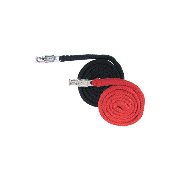 Waldhausen Anbindestrick mit Panikhaken - Schwarz