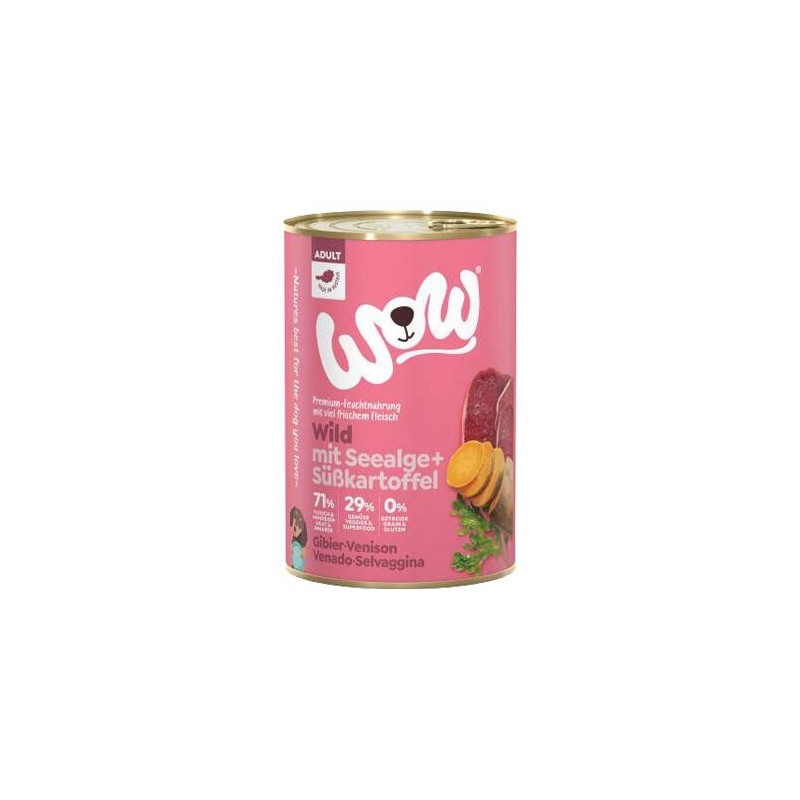 WoW adult Lam WOW! Hundefutter Adult - Dose - Lamm - 6 x 400 g
